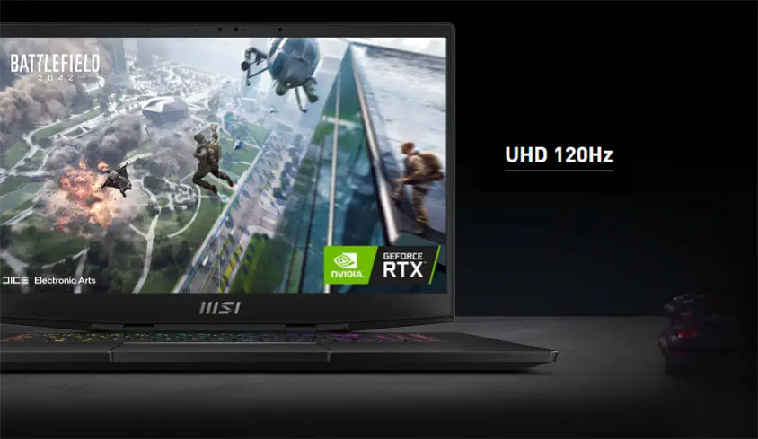 MSI Stealth GS77 12UHS-081TR 17.3″ UHD Gaming Notebook