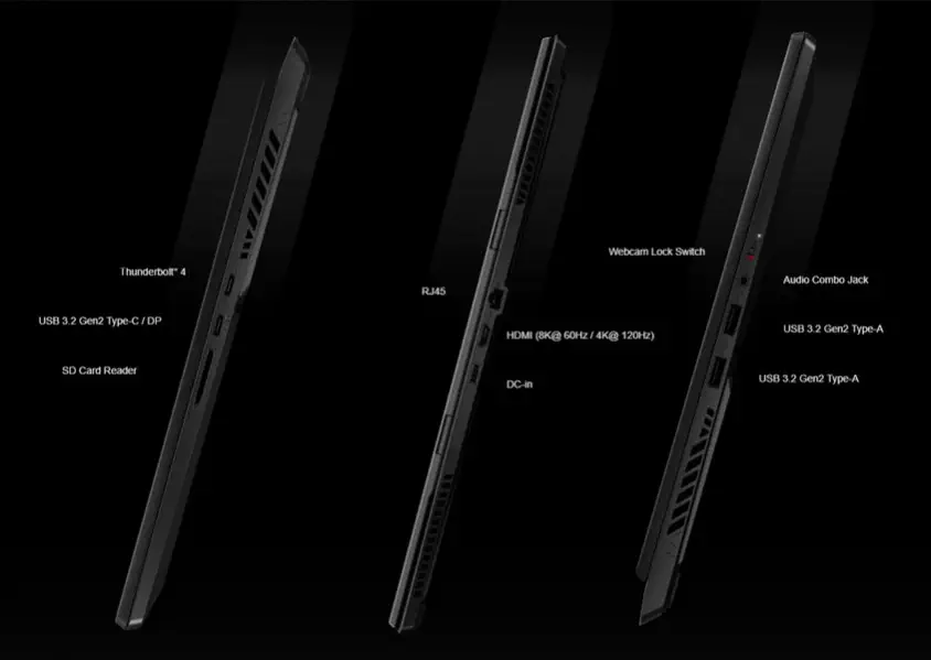 MSI Stealth GS77 12UHS-081TR 17.3″ UHD Gaming Notebook