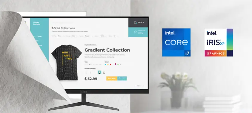 MSI Modern AM271 11M-017TR 27” Full HD All In One PC