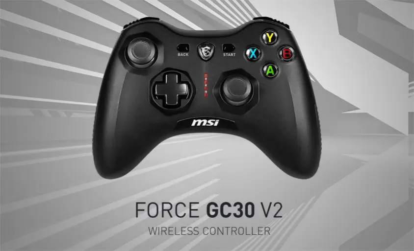 MSI Force GC30 V2 Black Kablosuz Gamepad