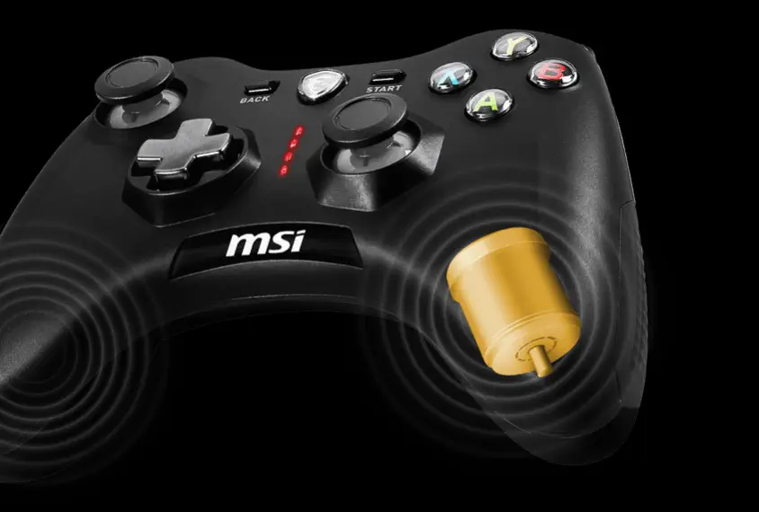 MSI Force GC30 V2 Black Kablosuz Gamepad