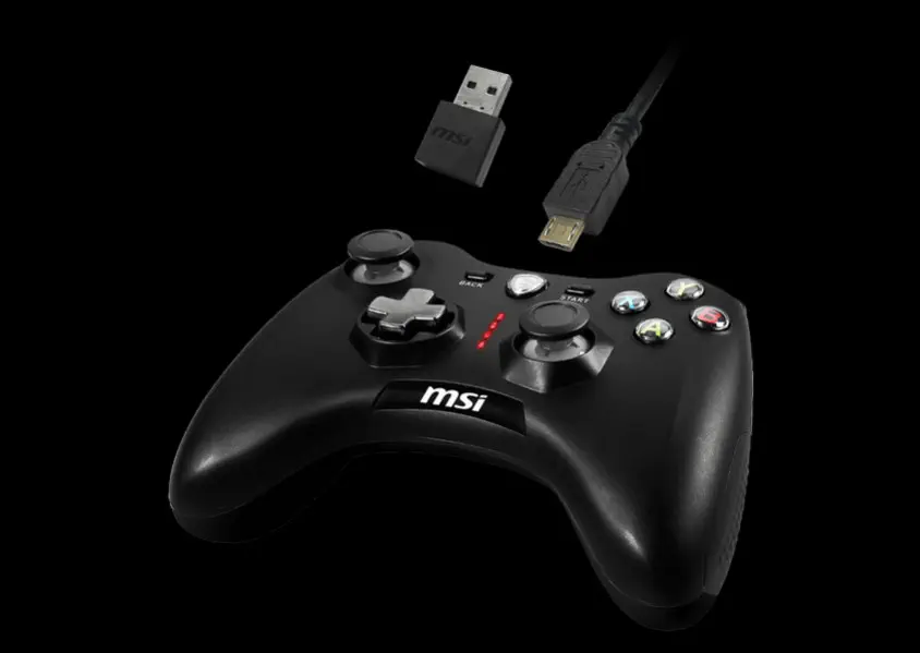 MSI Force GC30 V2 Black Kablosuz Gamepad