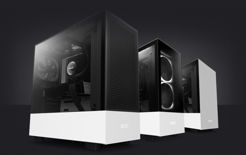 NZXT H510 Flow CA-H52FW-01 Beyaz ATX Mid-Tower Gaming Kasa