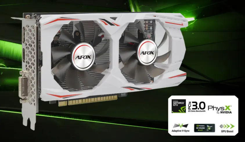 Afox GeForce GTX 1050 Ti AF1050TI-4096D5H7-V4 Gaming Ekran Kartı