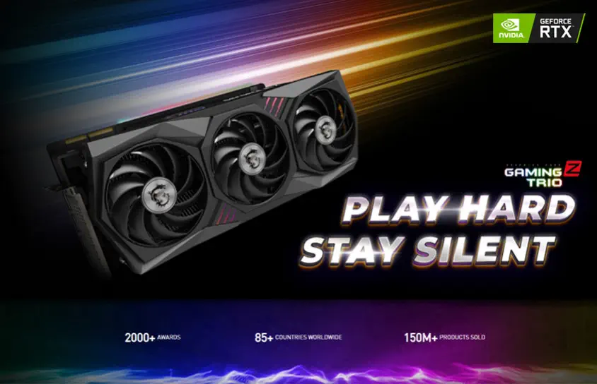 MSI GeForce RTX 3080 GAMING Z TRIO 12G LHR Gaming Ekran Kartı