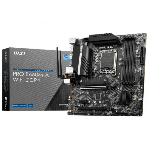 MSI PRO B660M-A WIFI DDR4 Gaming Anakart