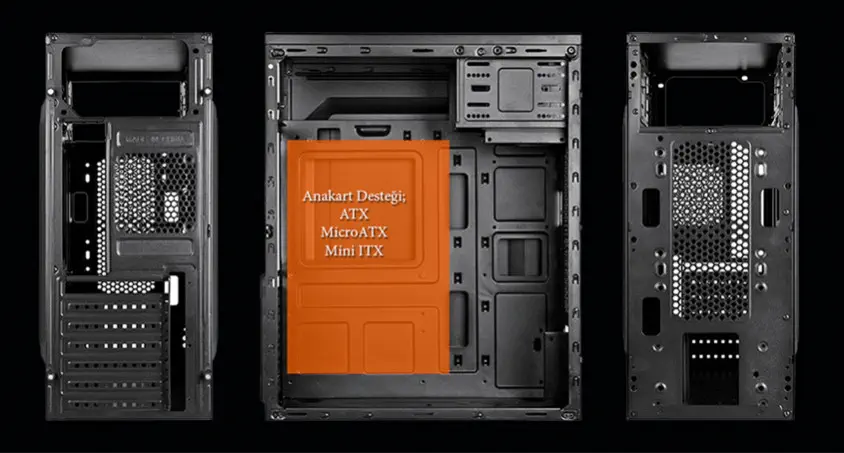 Vento VS114F 300W USB 3.0 ATX Mid-Tower Kasa