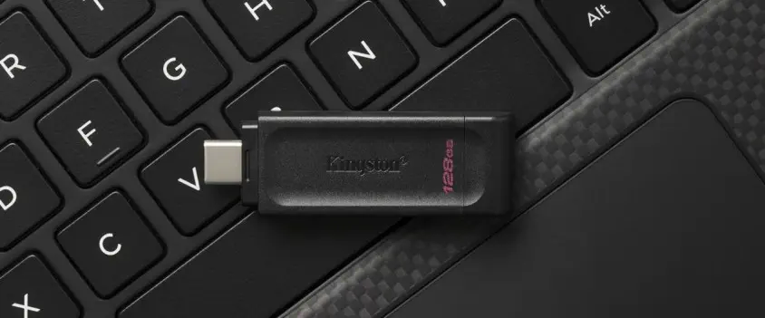 Kingston DataTraveler DT70 DT70/128GB 128GB Flash Bellek