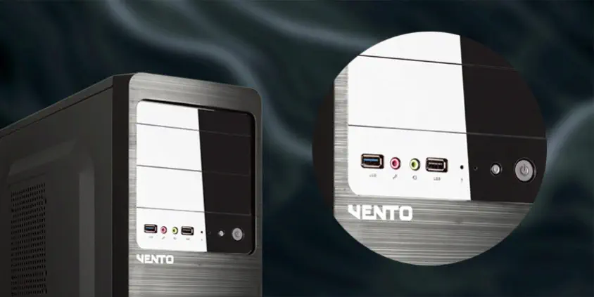 Vento VS114F 400W (PEAK) ATX Mid-Tower Kasa