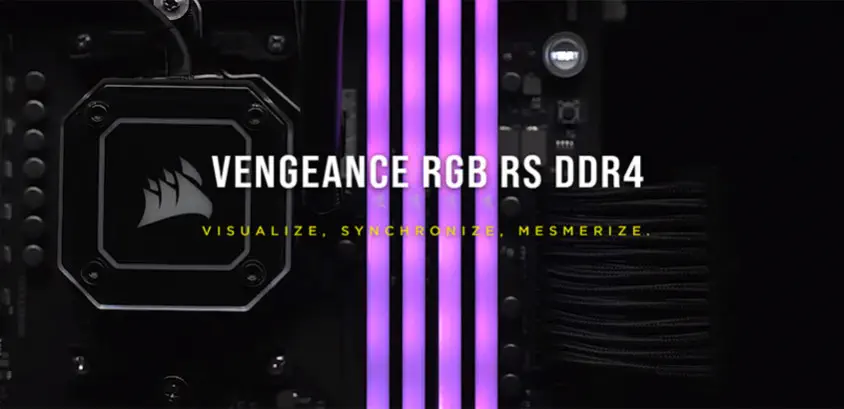 Corsair Vengeance RGB RS 8GB DDR4 3200MHz Gaming Ram