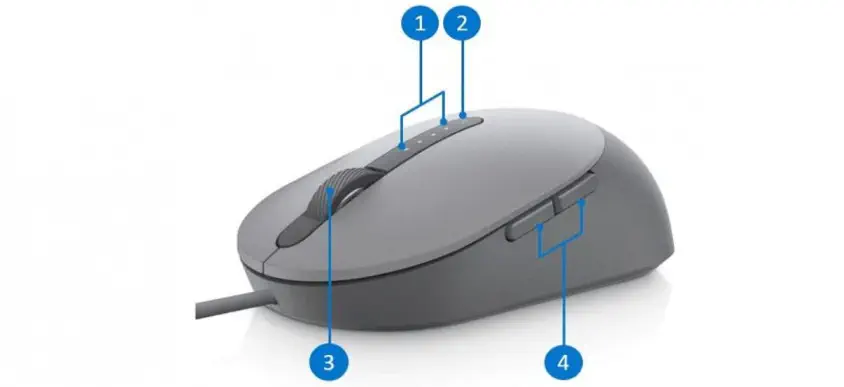 Dell MS3220 570-ABHM Lazer Mouse