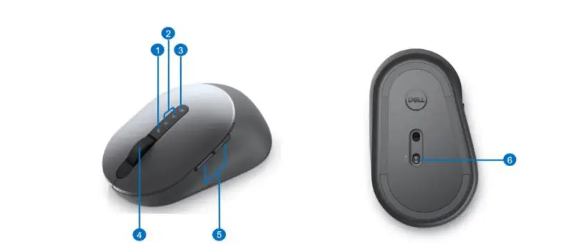Dell Multi Device MS5320W 570-ABHI Kablosuz Optik Mouse