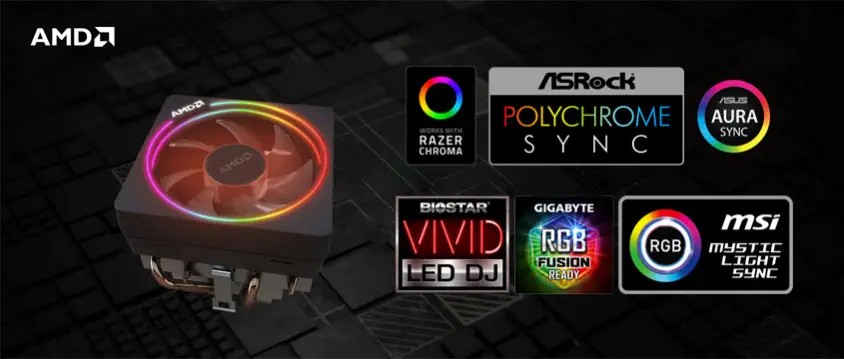 AMD Wraith Prism İşlemci Soğutucu