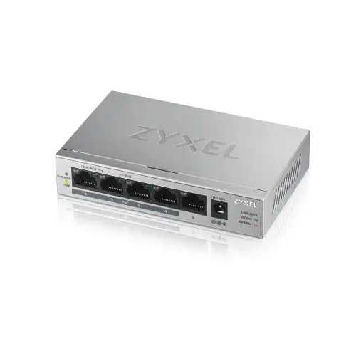 Zyxel GS1005HP Yönetilemez Gigabit PoE Switch