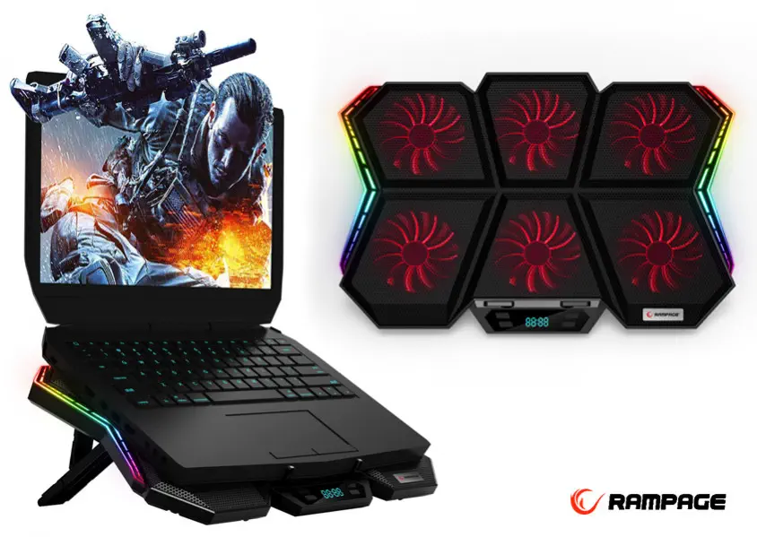 Rampage AD-RX44 X-GALE Notebook Soğutucu