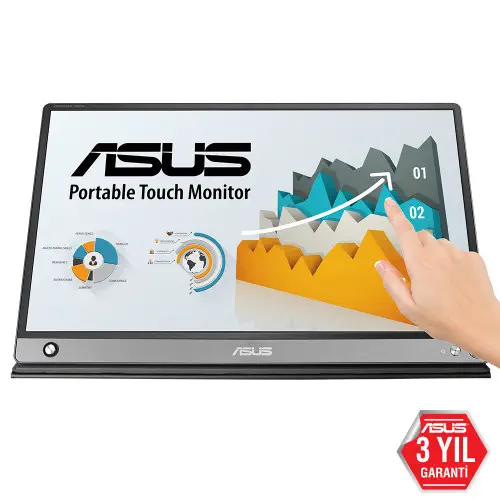ASUS MB16AMT Dokunmatik Monitör