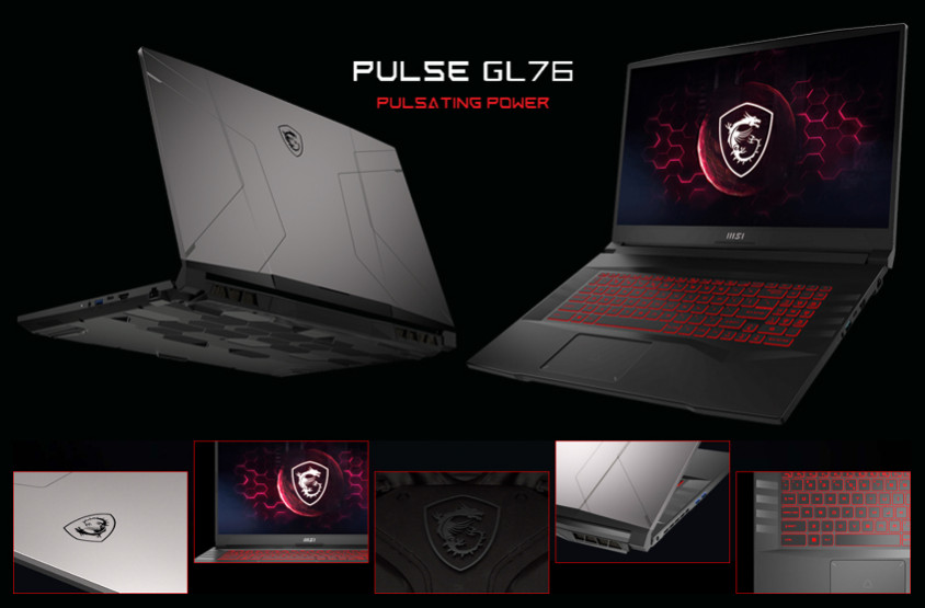 MSI Pulse GL76 12UEK-247XTR 17.3″ Full HD Gaming Notebook