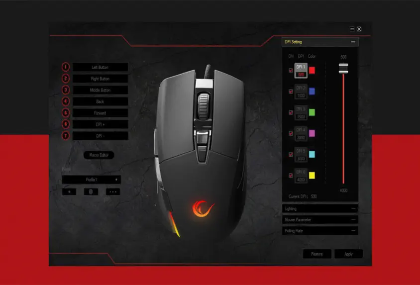 Rampage SMX-52 BROKER Kablolu Gaming Mouse