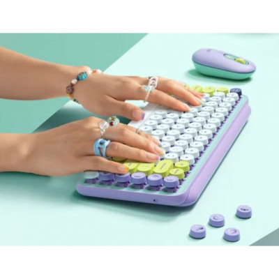 Logitech Pop Keys Mekanik Kablosuz Klavye
