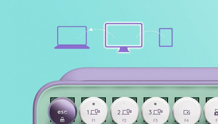 Logitech Pop Keys Mekanik Kablosuz Klavye 