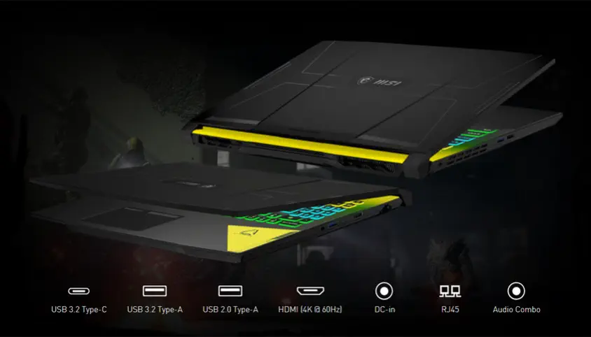 MSI Crosshair 15 B12UGZ-476XTR 15.6″ Full HD Gaming Notebook