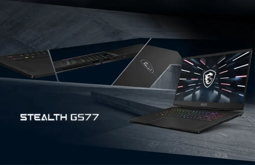 MSI Stealth GS77 12UGS-026TR 17.3″ QHD Gaming Notebook