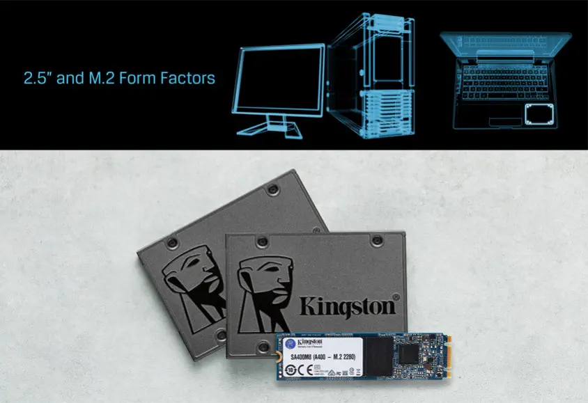 Kingston A400 SSDNow 960GB 2.5″ 500MB/450MB/s SATA3 SSD Disk
