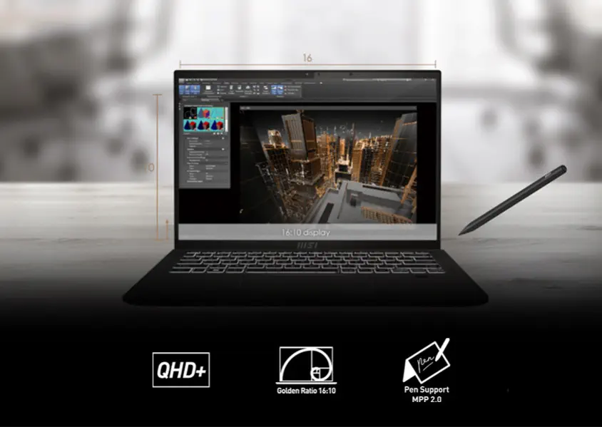 MSI Summit E14 Flip Evo A12MT-012TR 14” QHD Notebook