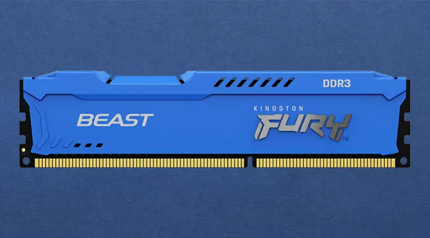 Kingston Fury Beast KF316C10B/8 8GB DDR3 1600MHz Gaming Ram