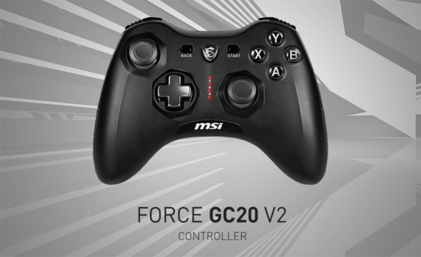 MSI Force GC20 V2 Black Gamepad