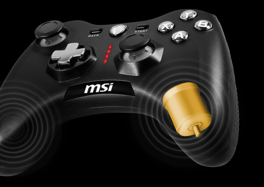 MSI Force GC20 V2 Black Gamepad