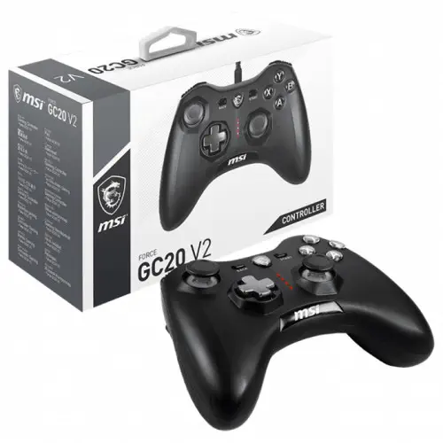 MSI Force GC20 V2 Black Gamepad (Hediye)