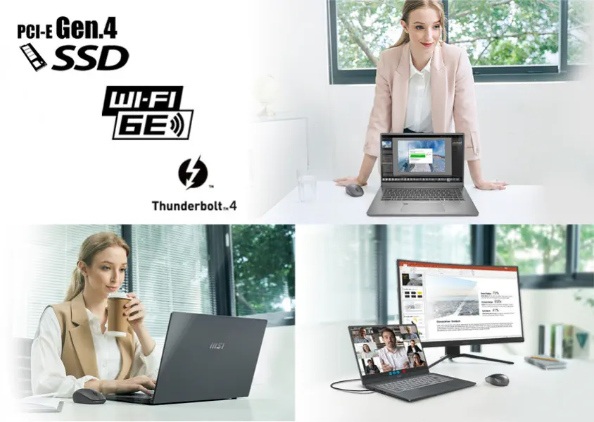 MSI Prestige 15 A12SC-014TR 15.6” Full HD Notebook