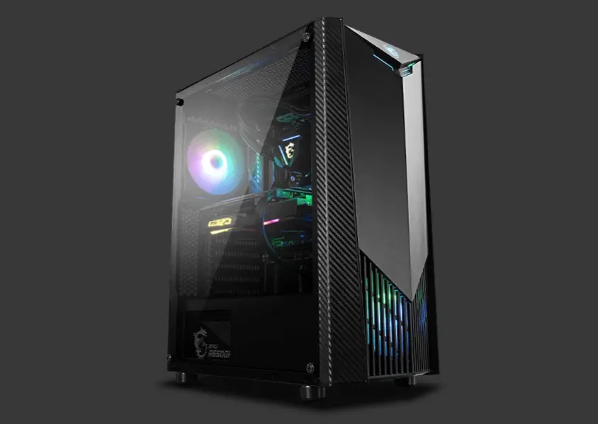 MSI MAG Shield 110A ATX Mid-Tower Gaming Kasa