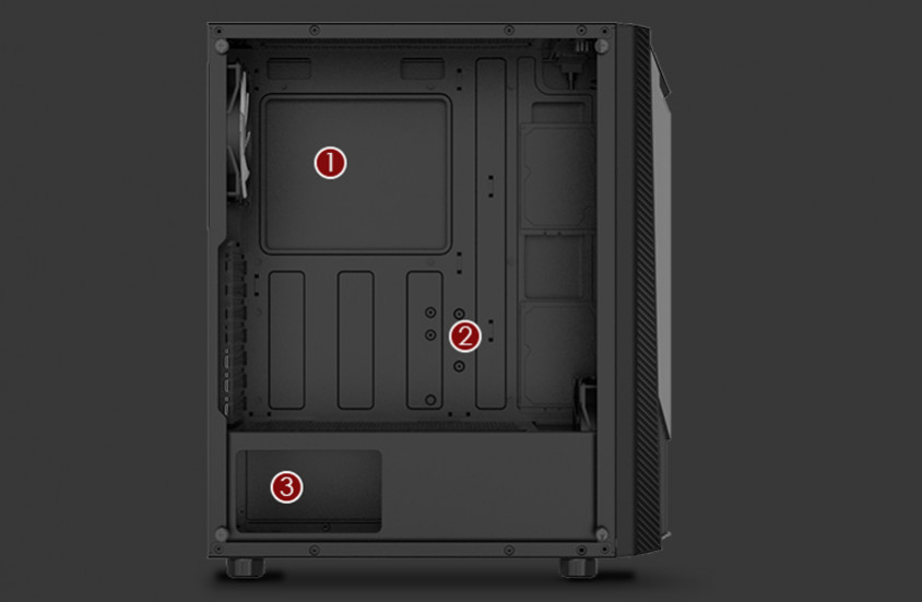 MSI MAG Shield 110A ATX Mid-Tower Gaming Kasa
