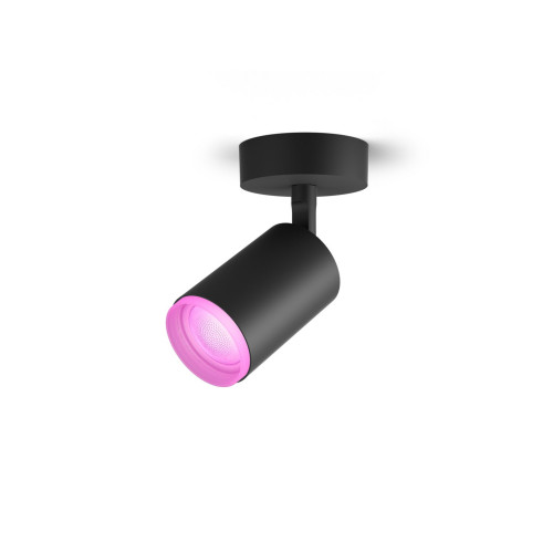 Philips Fugato Single Spot Black 1x5.7W 230V