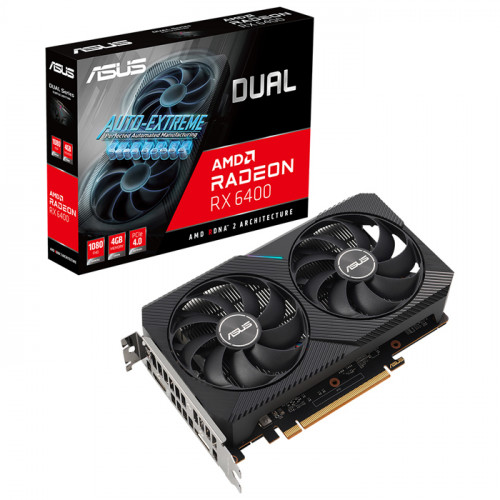 Asus Dual Radeon RX 6400 Gaming Ekran Kartı 