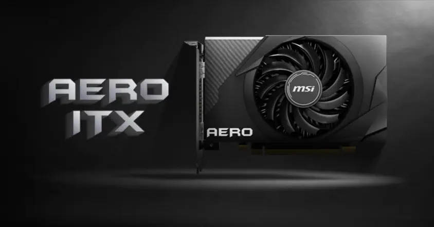 MSI Radeon RX 6400 Aero ITX 4G Gaming Ekran Kartı