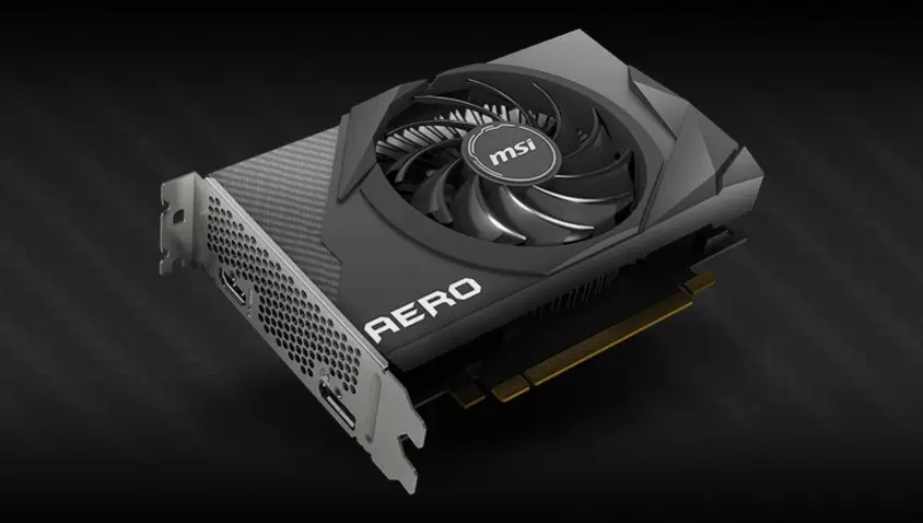 MSI Radeon RX 6400 Aero ITX 4G Gaming Ekran Kartı