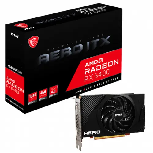 MSI Radeon RX 6400 Aero ITX 4G Gaming Ekran Kartı