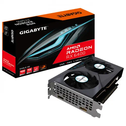 Gigabyte Radeon RX 6400 Eagle 4G Gaming Ekran Kartı