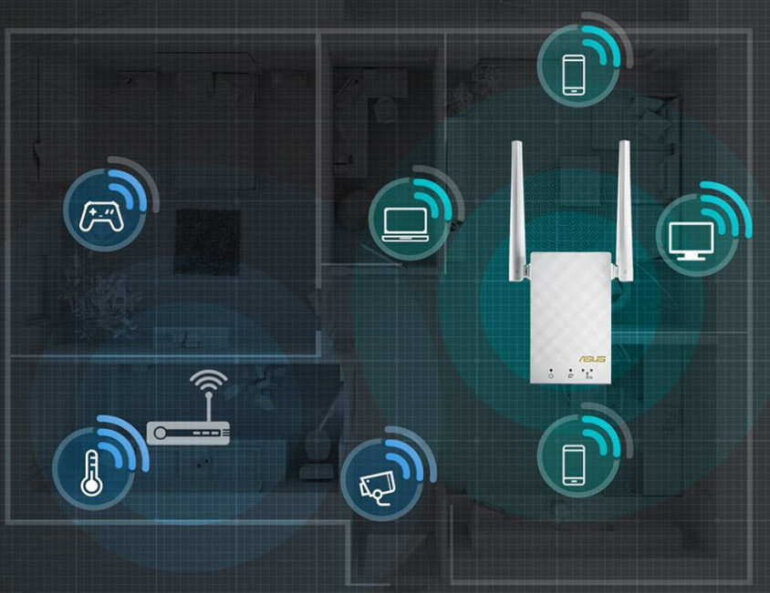 Asus RP-AC55 Menzil Artırıcı