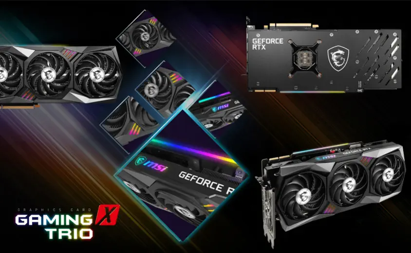 MSI GeForce RTX 3090 Ti GAMING X TRIO 24G Gaming Ekran Kartı