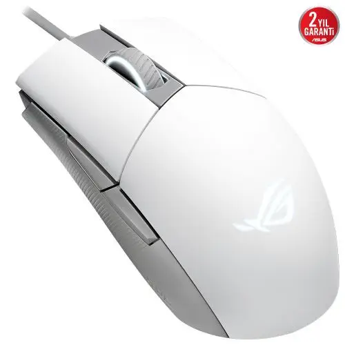 Asus ROG Strix Impact II Moonlight White Kablolu Gaming Mouse