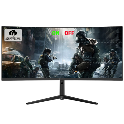 GamePower WQ35 35″ 1ms 180Hz Curved 2K WQHD 3440*1440 Gaming Monitör