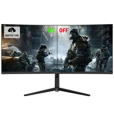 GamePower WQ35 35″ 1ms 180Hz Curved 2K WQHD 3440*1440 Gaming Monitör