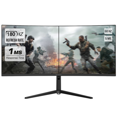 GamePower WQ35 35″ 1ms 180Hz Curved 2K WQHD 3440*1440 Gaming Monitör