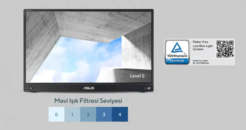 ASUS ZenScreen Go MB16AWP 15.6” IPS Full HD Taşınabilir Monitör