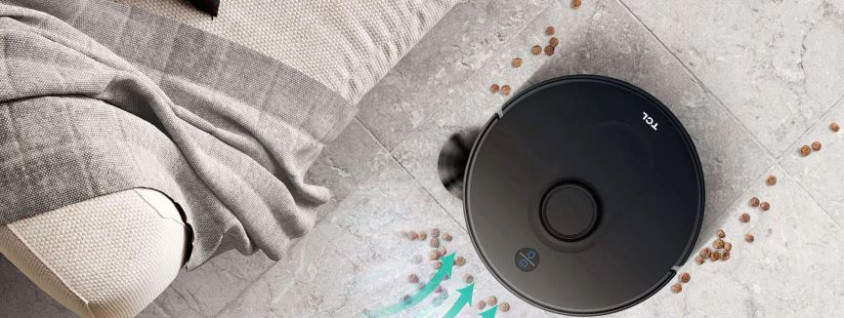 TCL Sweeva 6000M Mop Siyah Robot Süpürge