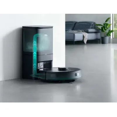 TCL Sweeva 6500M Mop Siyah Robot Süpürge